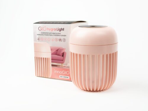 innoGIO GIOhygro humidificador con luz rosa gio-190pink