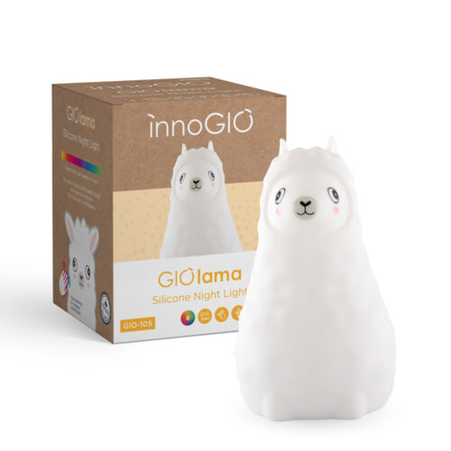 InnoGIO Luz Nocturna de Silicona GIOllama